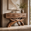 Liora Warm Walnut Console Table - Design 392 - main view