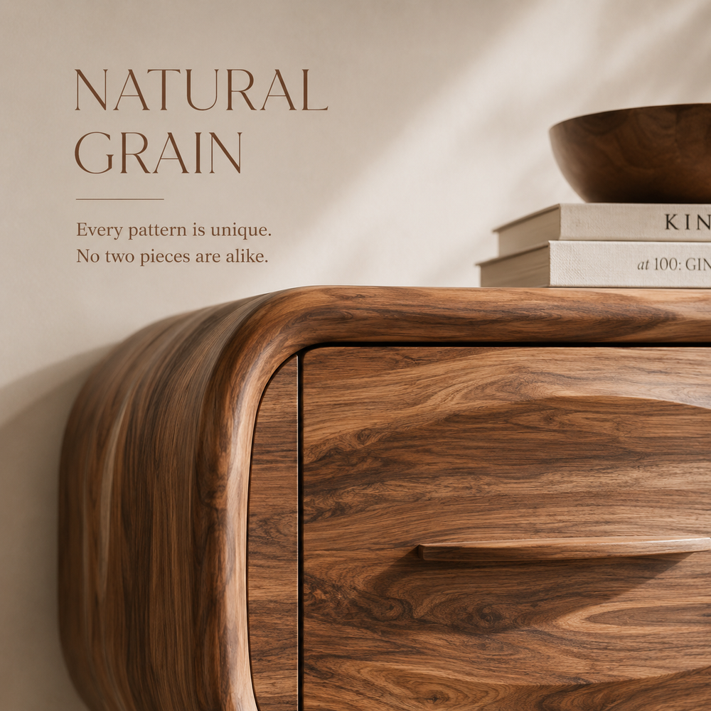 Liora Warm Walnut Console Table - Design 392 - product image 05