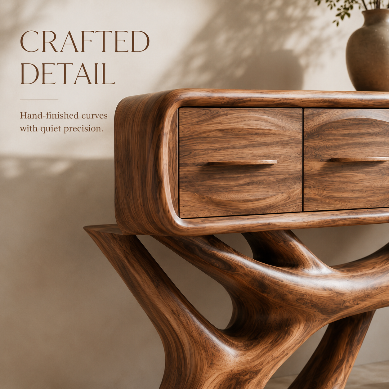 Liora Warm Walnut Console Table - Design 392 - product image 06