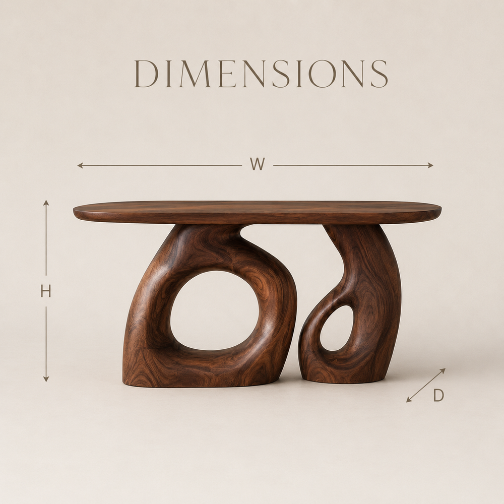 Rowan Hollow Form Console Table - Design 393 - product image 08