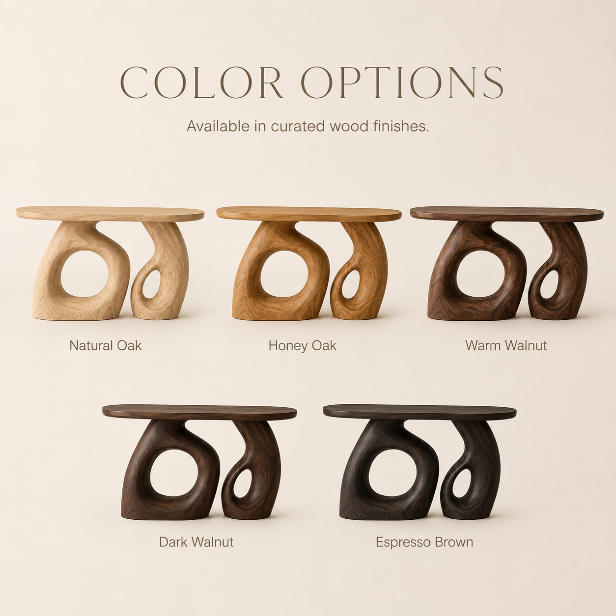 Rowan Hollow Form Console Table - Design 393 - product image 11