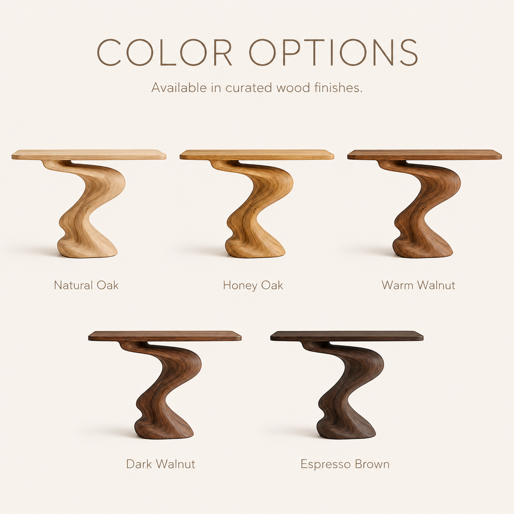 Brielle Sculpted Hall Console Table - Design 394 - product image 11