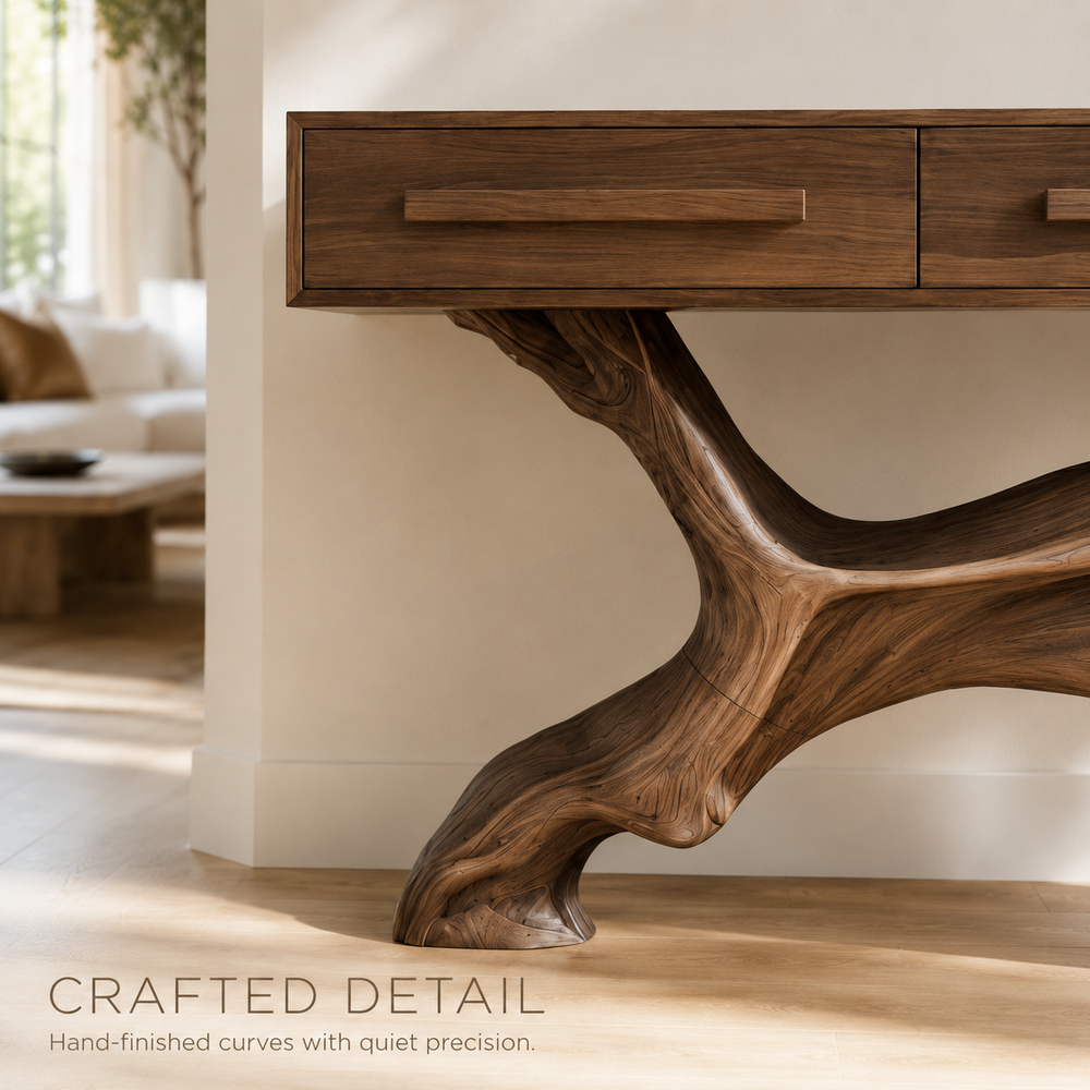 Orin Organic Modern Console Table - Design 395 - product image 06