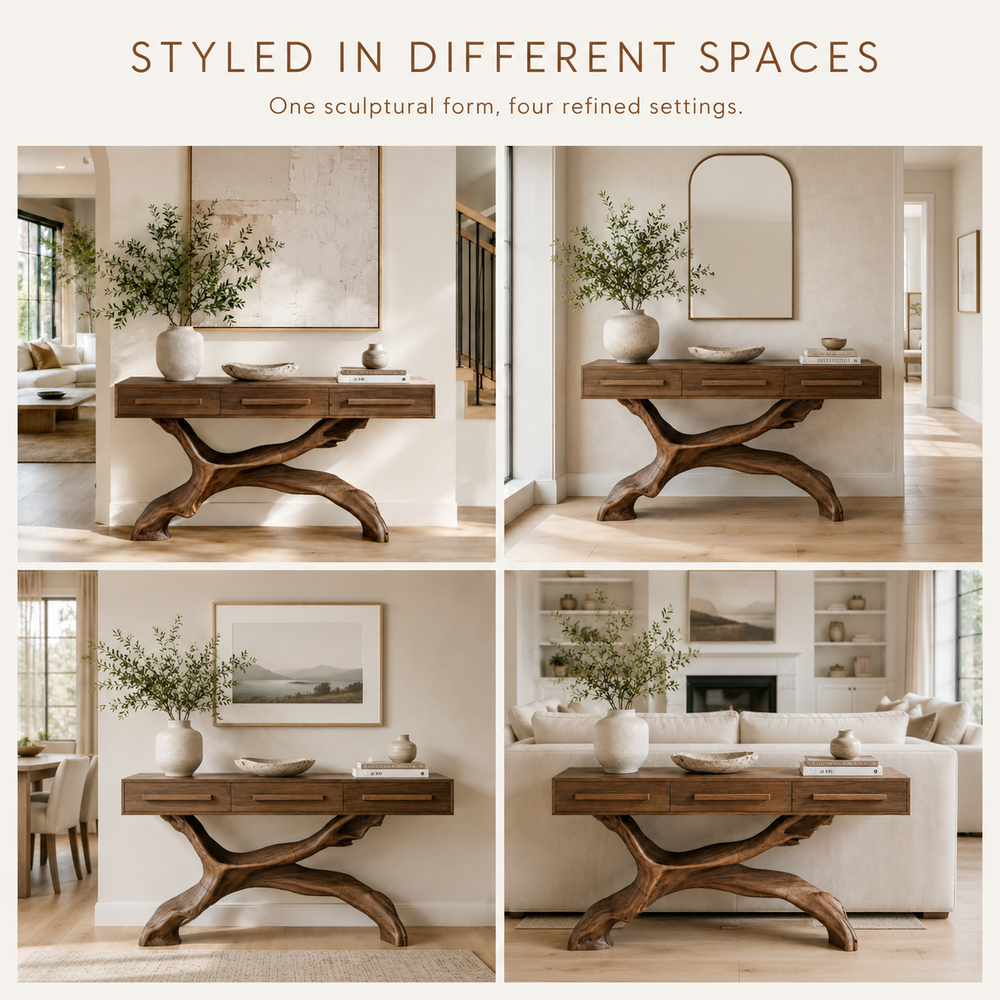 Orin Organic Modern Console Table - Design 395 - product image 10
