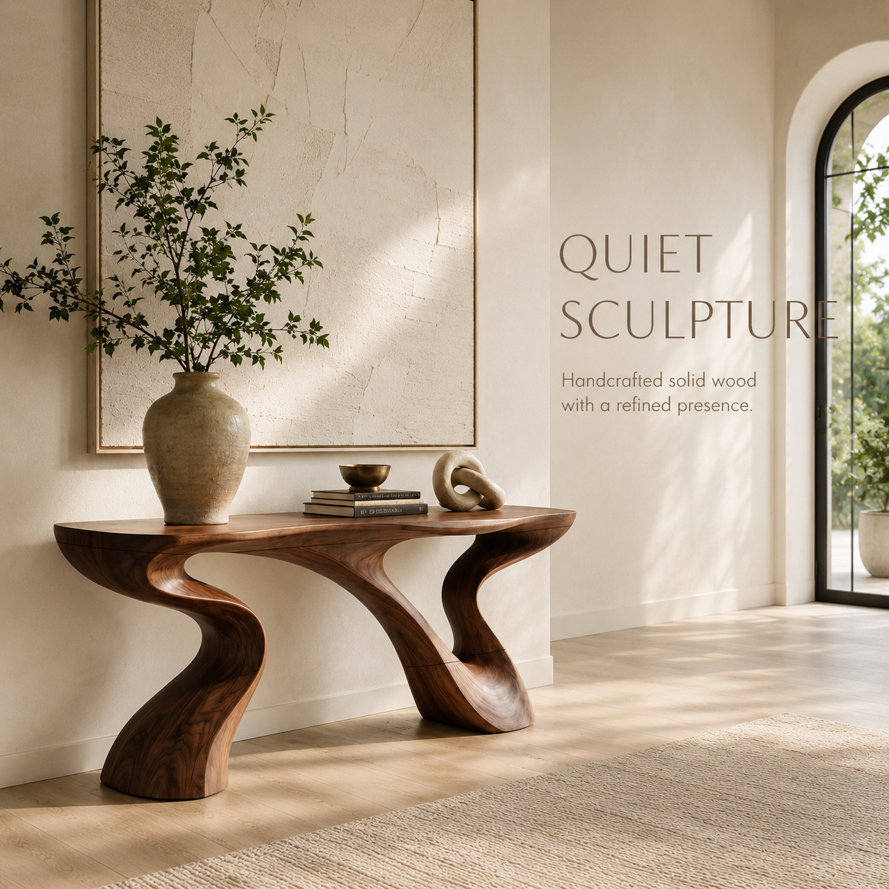 Mira Flow Wood Console Table - Design 398 - product image 02