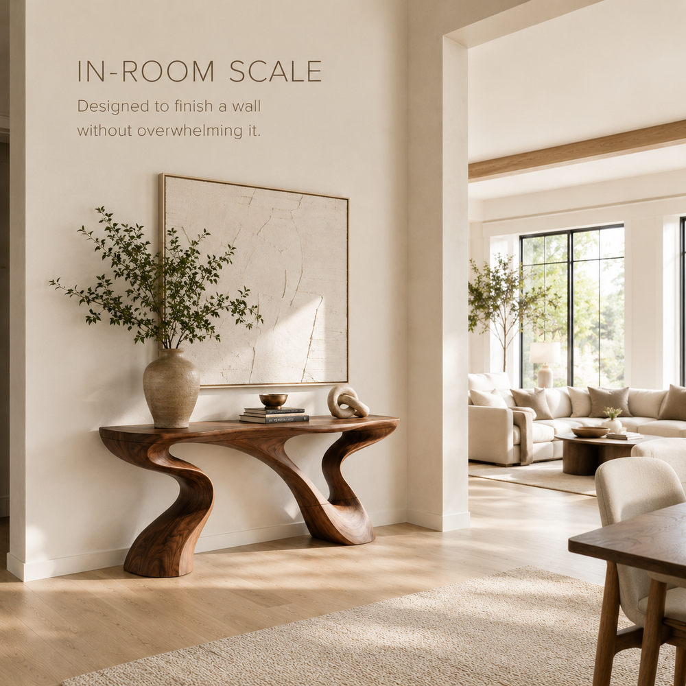 Mira Flow Wood Console Table - Design 398 - product image 04