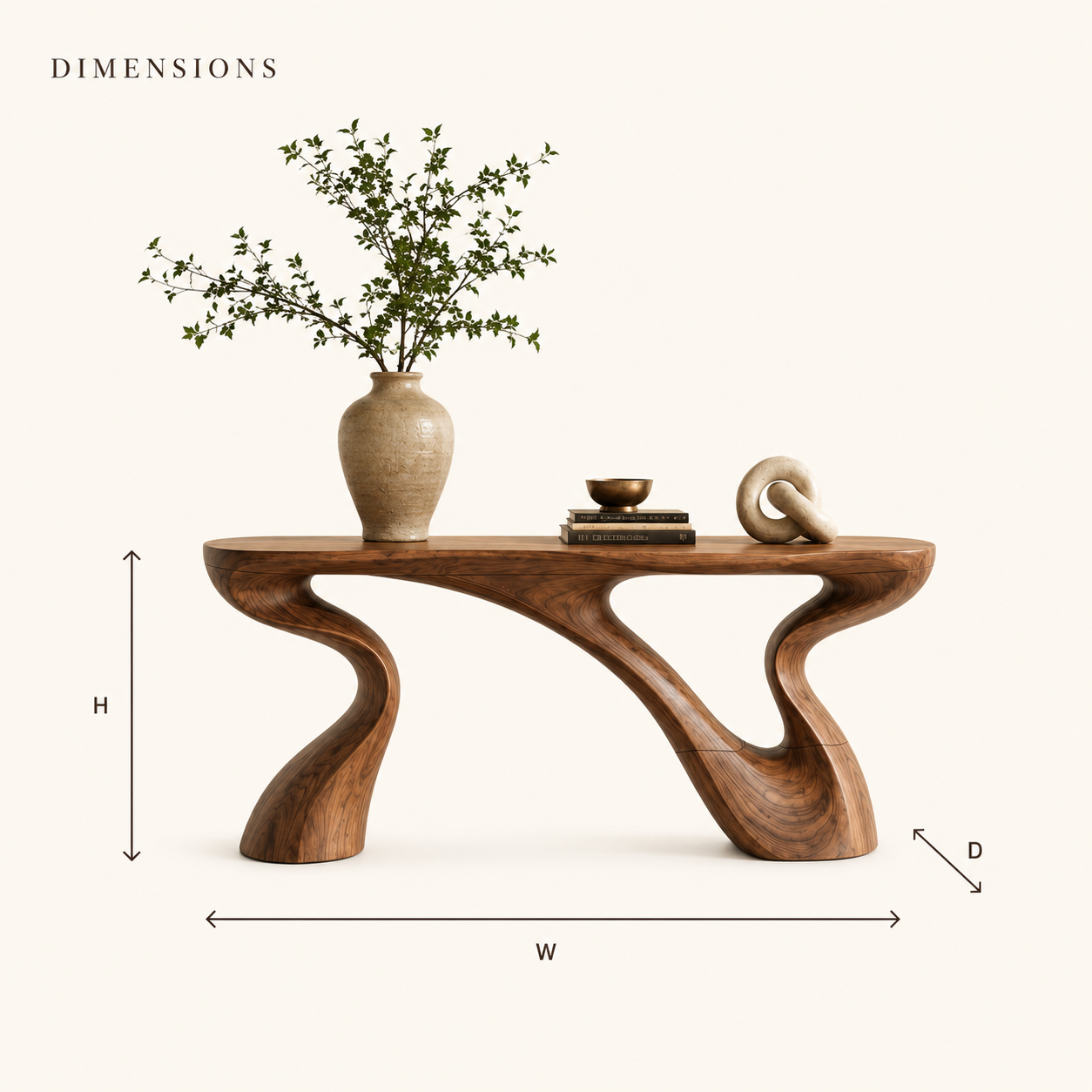 Mira Flow Wood Console Table - Design 398 - product image 08