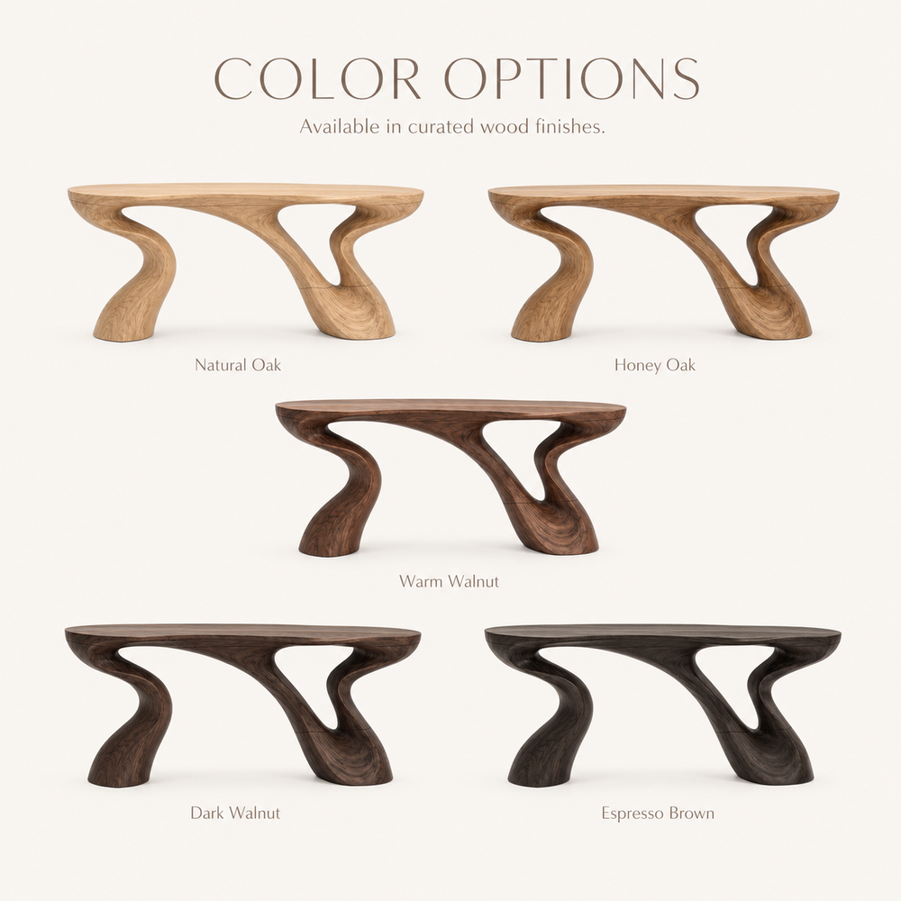 Mira Flow Wood Console Table - Design 398 - product image 11