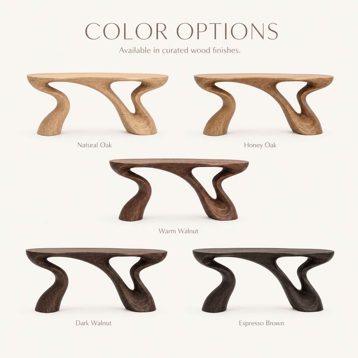 Mira Flow Wood Console Table - Design 398 - product image 11