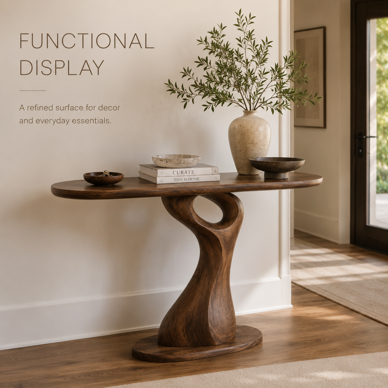 Talia Soft Edge Console Table - Design 399 - product image 07