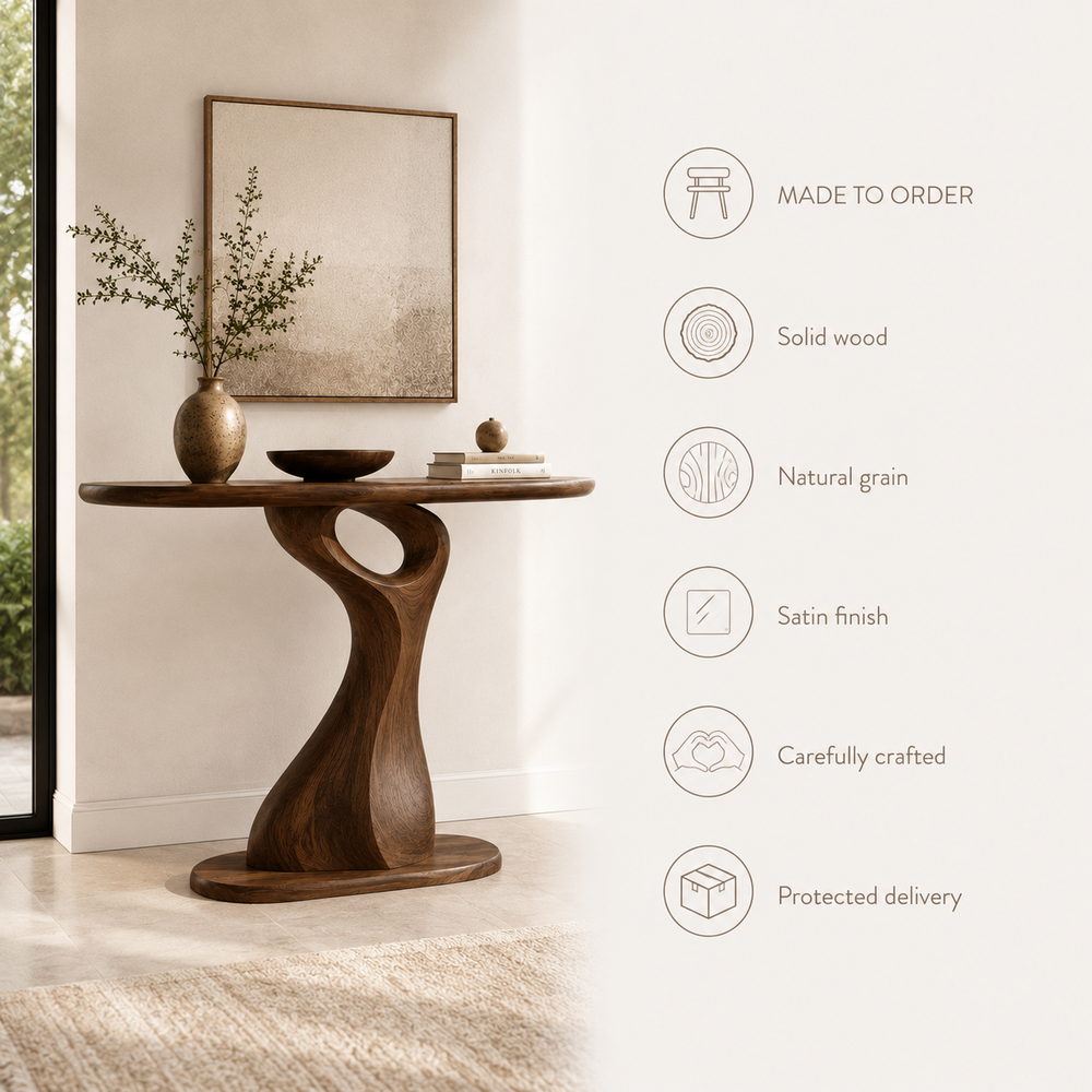 Talia Soft Edge Console Table - Design 399 - product image 09