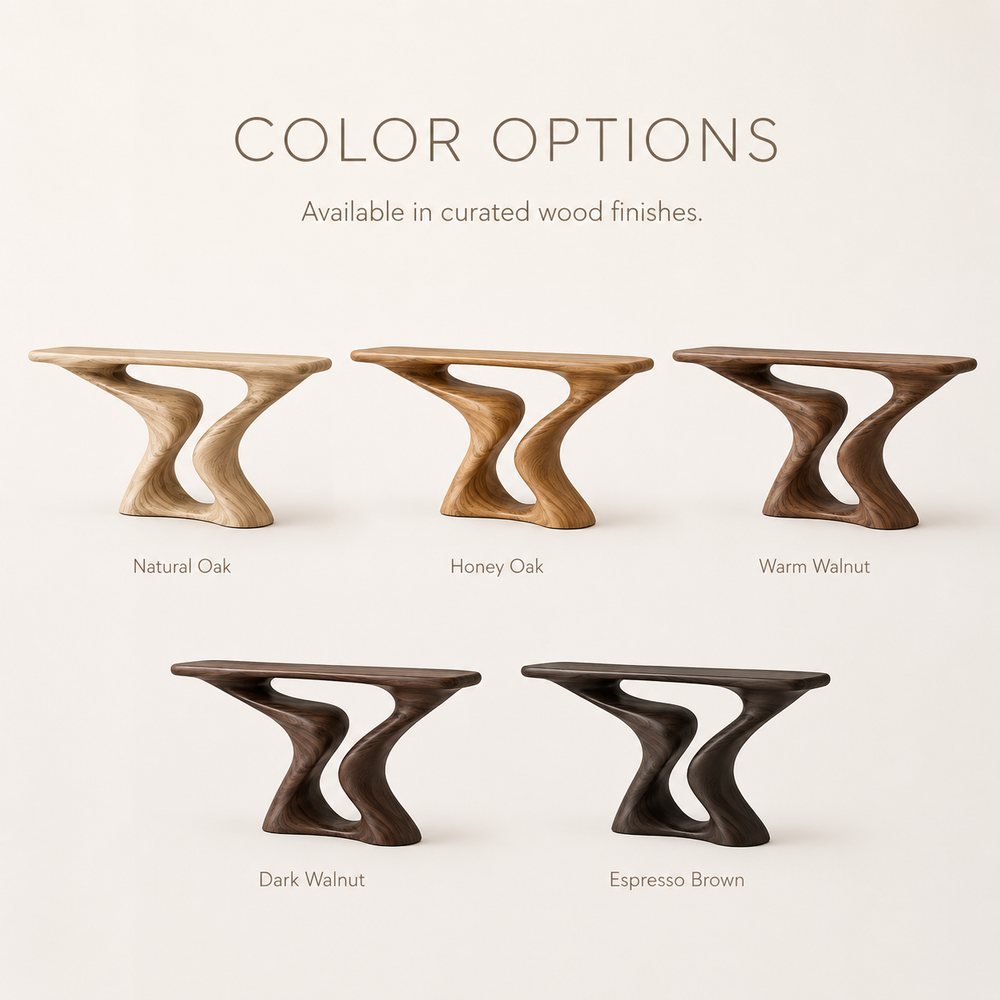 Vale Sculptural Entry Console Table - Design 400 - product image 11
