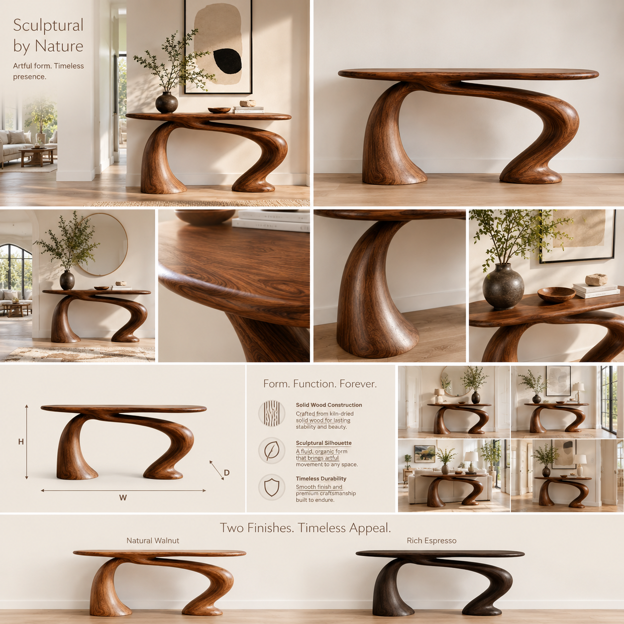 Isla Gallery Rail Console Table - Design 401 - product image 02