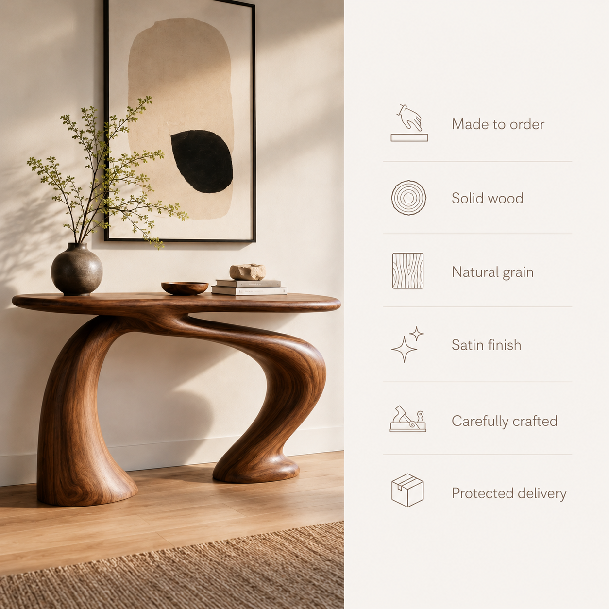 Isla Gallery Rail Console Table - Design 401 - product image 09