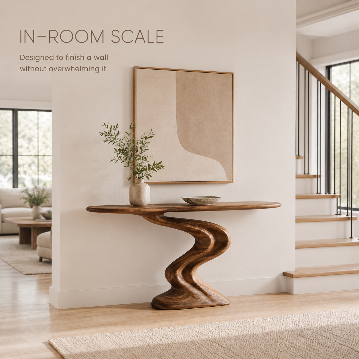 Celine Warm Modern Console Table - Design 402 - product image 02