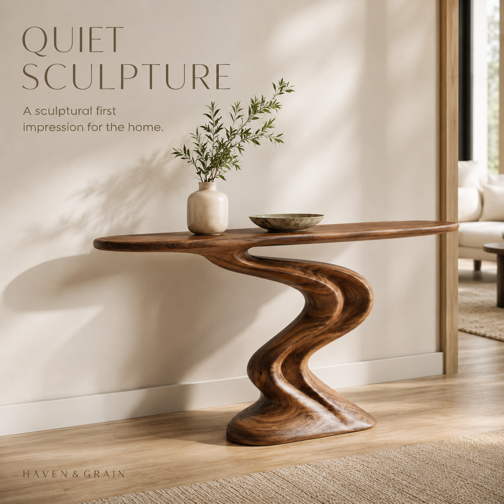 Celine Warm Modern Console Table - Design 402 - product image 04