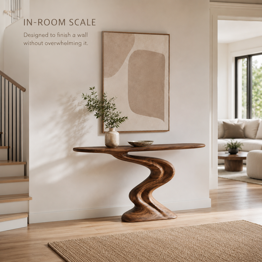 Celine Warm Modern Console Table - Design 402 - product image 05