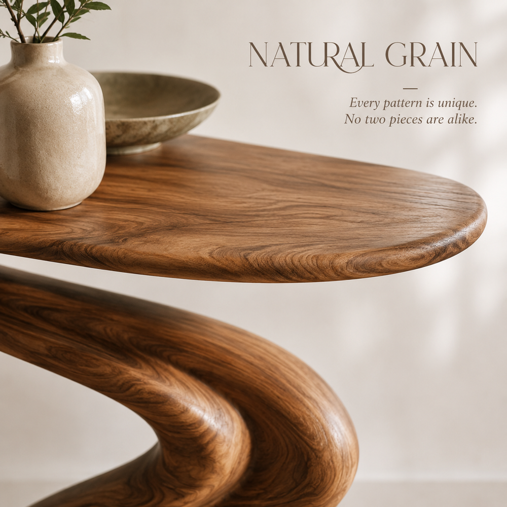 Celine Warm Modern Console Table - Design 402 - product image 06