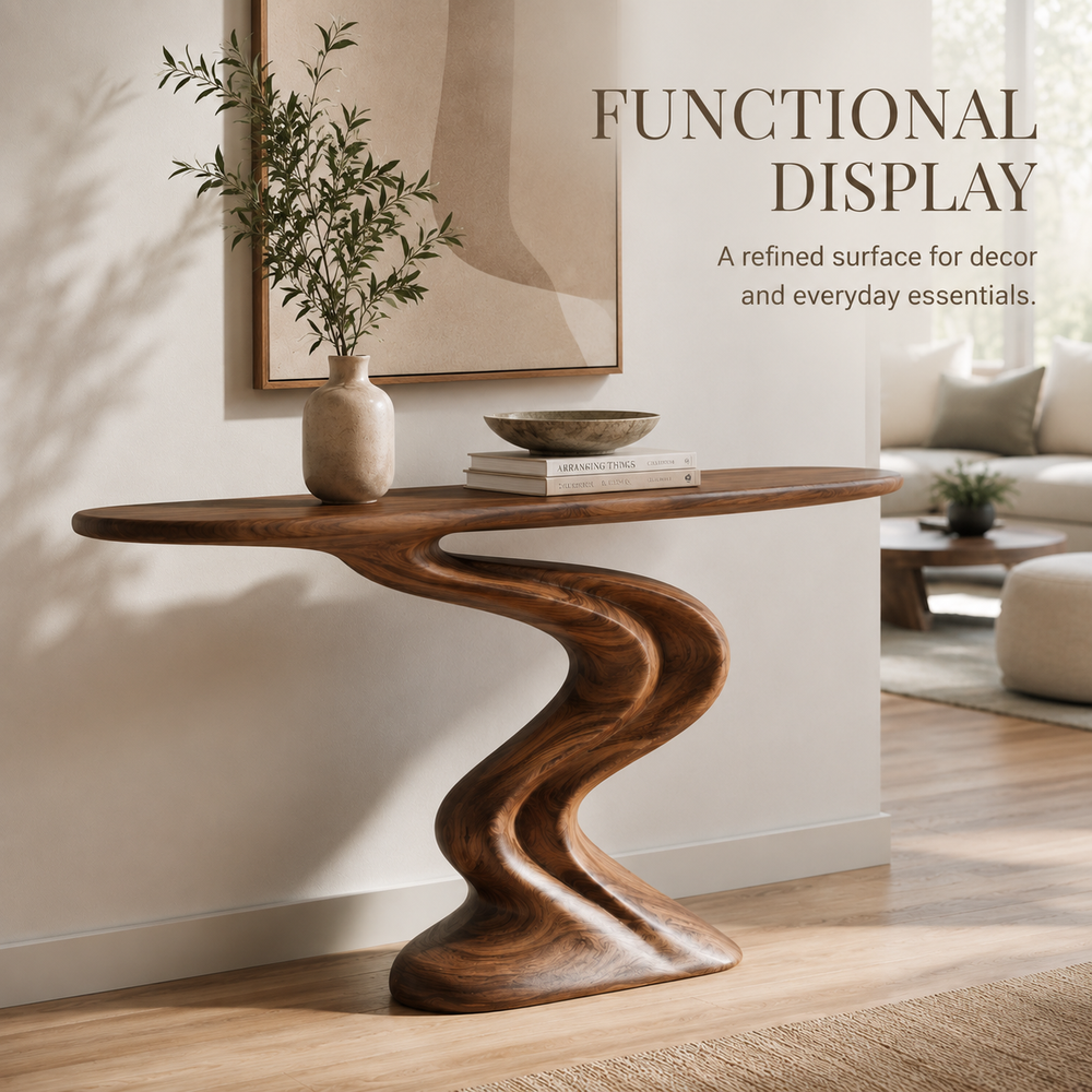 Celine Warm Modern Console Table - Design 402 - product image 08