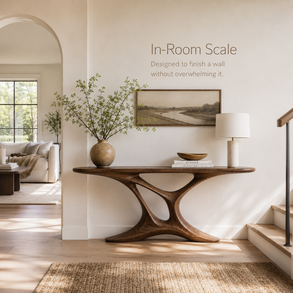 Aurelle Sculptural Console Table - Design 405 - product image 04