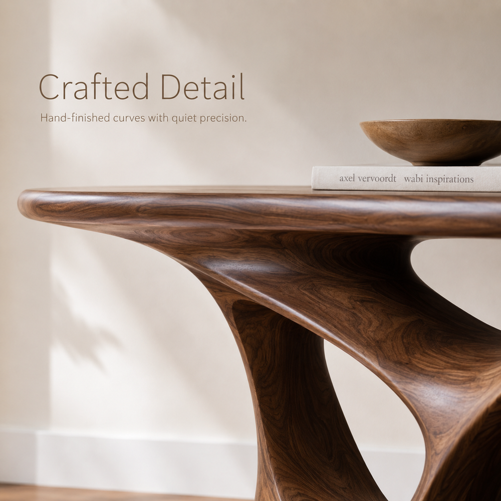 Aurelle Sculptural Console Table - Design 405 - product image 06