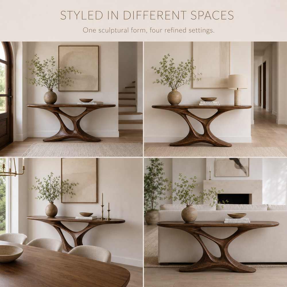 Aurelle Sculptural Console Table - Design 405 - product image 10