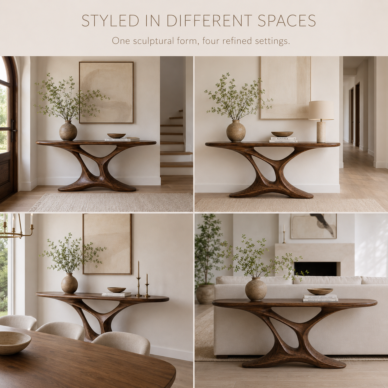Aurelle Sculptural Console Table - Design 405 - product image 10