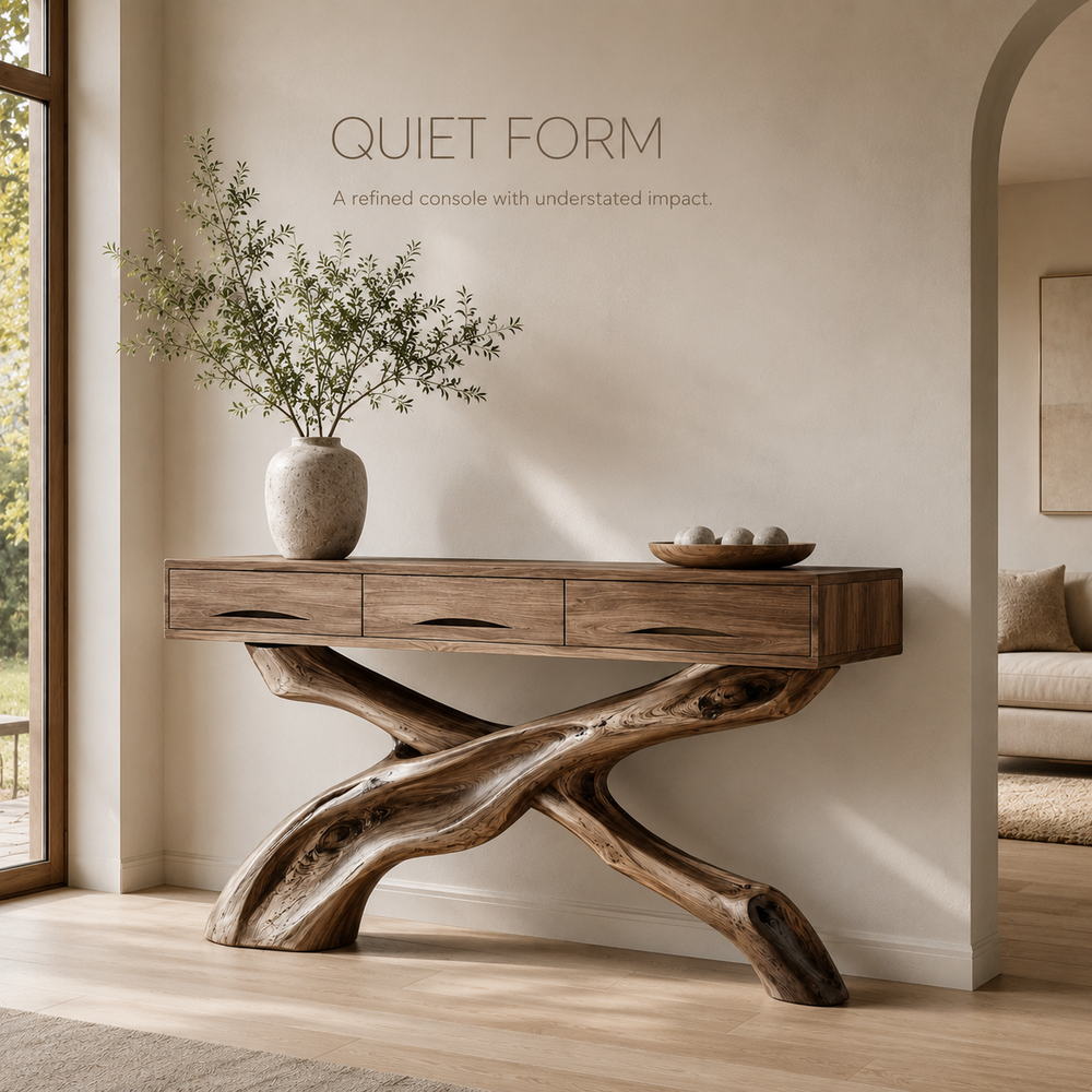 Caldera Organic Hall Console Table - Design 407 - product image 03