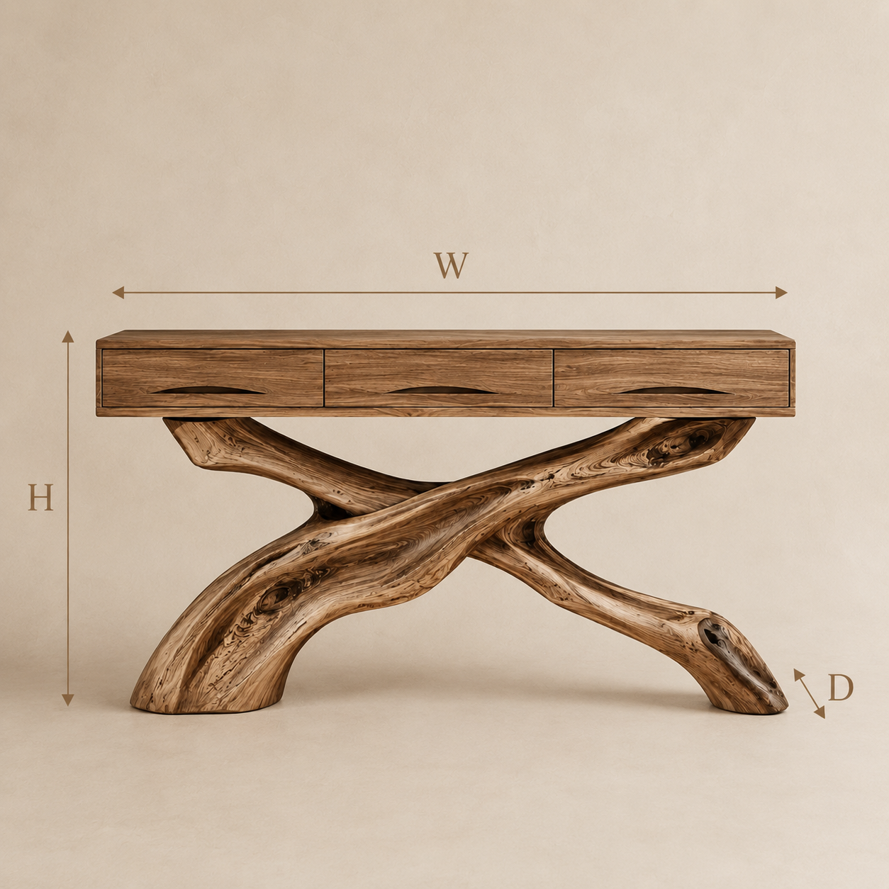 Caldera Organic Hall Console Table - Design 407 - product image 08