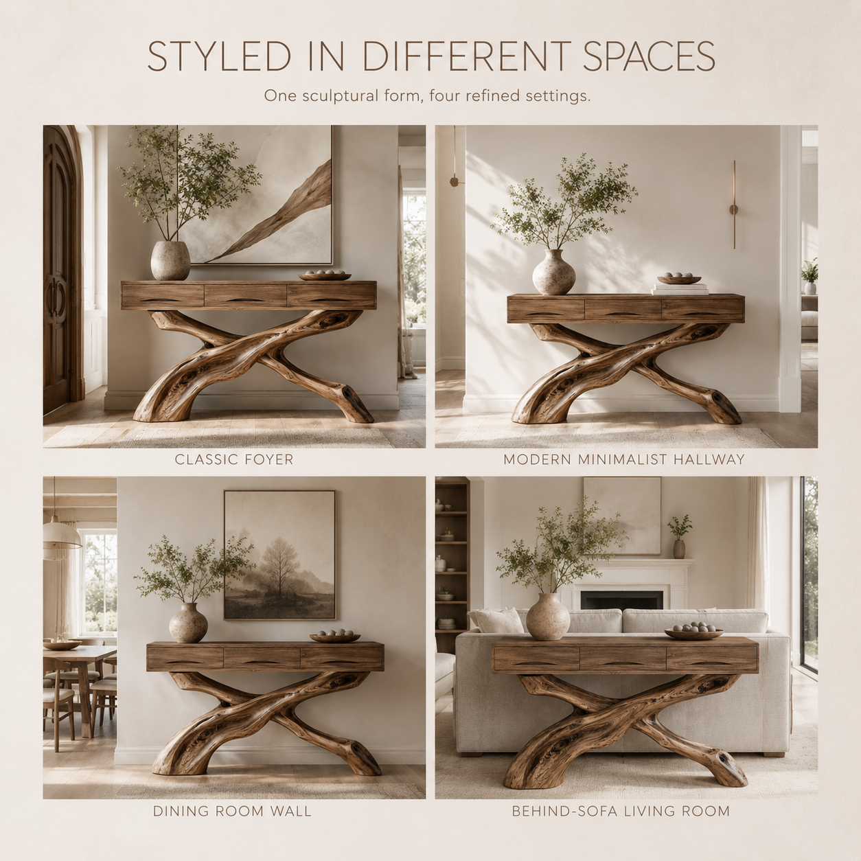 Caldera Organic Hall Console Table - Design 407 - product image 10