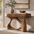 Soren Rounded Wood Console Table - Design 408 - main view