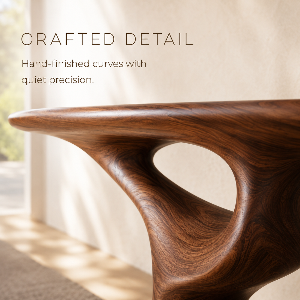 Veyra Soft Curve Console Table - Design 410 - product image 06
