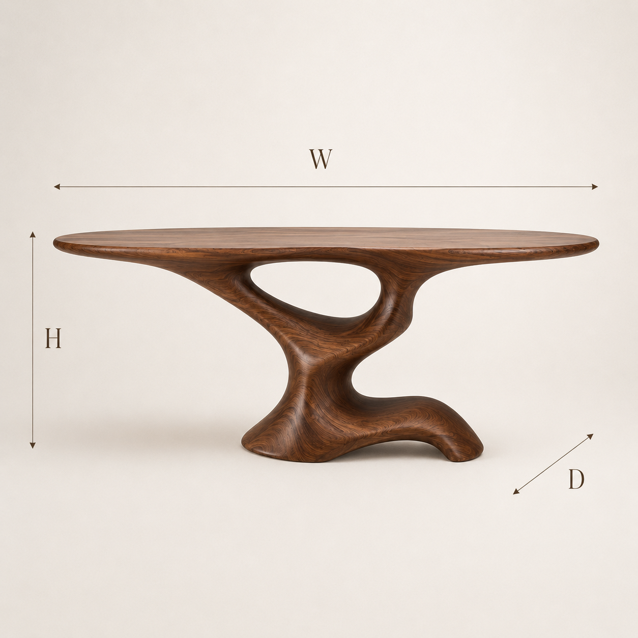 Veyra Soft Curve Console Table - Design 410 - product image 08