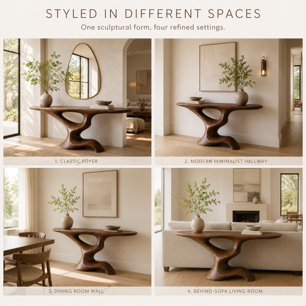 Veyra Soft Curve Console Table - Design 410 - product image 10