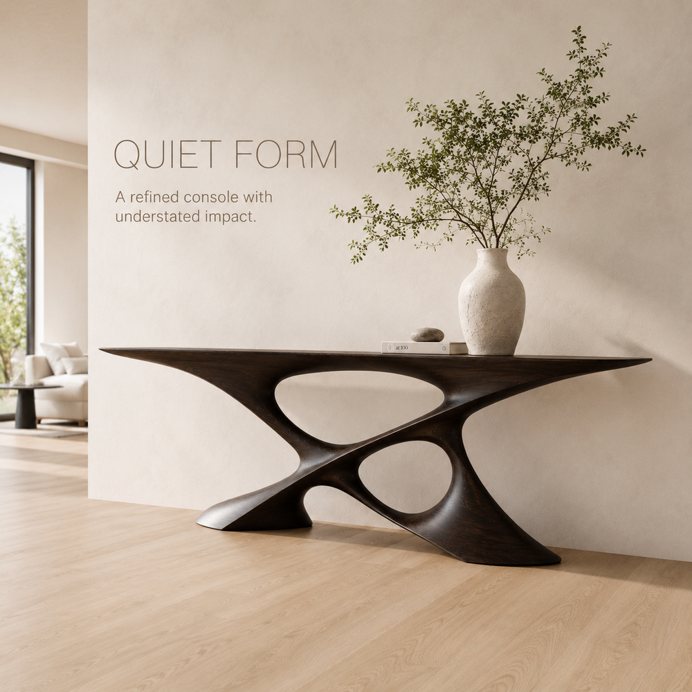 Liora Warm Walnut Console Table - Design 412 - product image 04