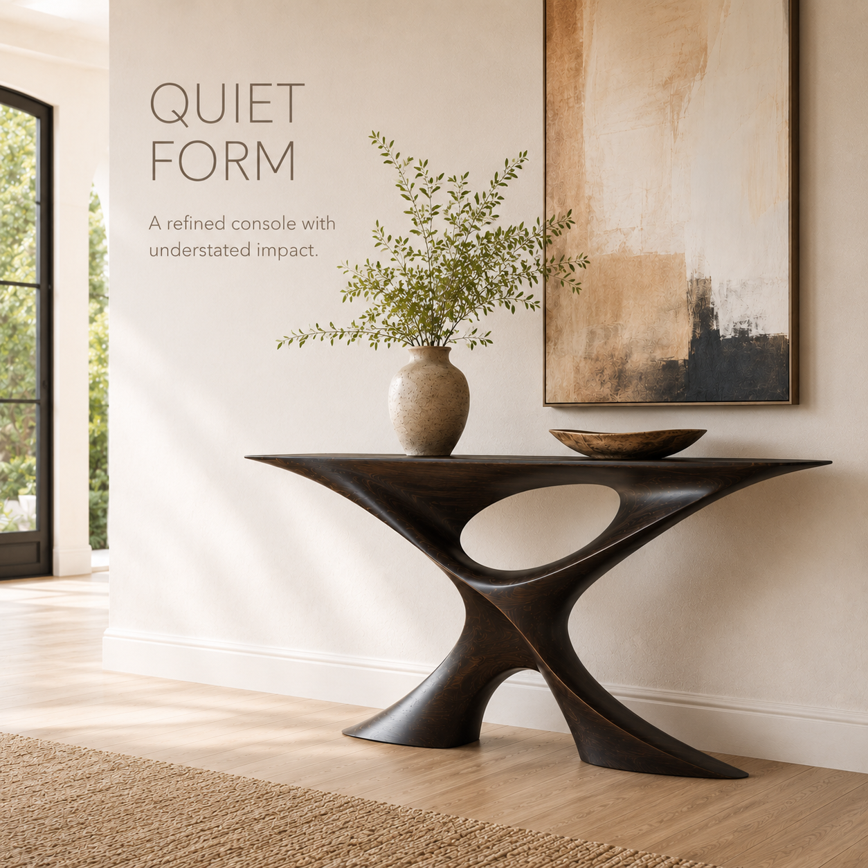 Rowan Hollow Form Console Table - Design 413 - product image 03
