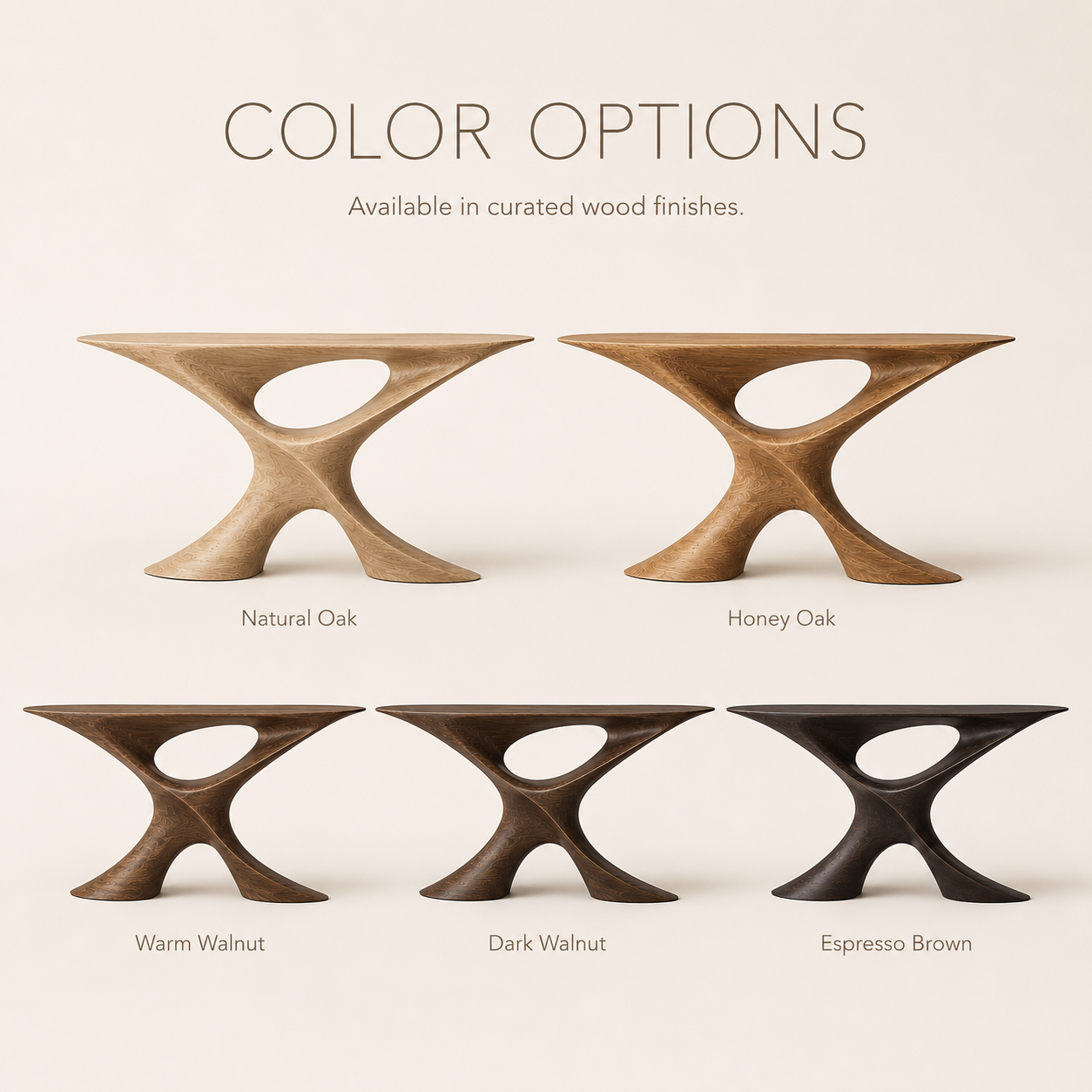 Rowan Hollow Form Console Table - Design 413 - product image 11