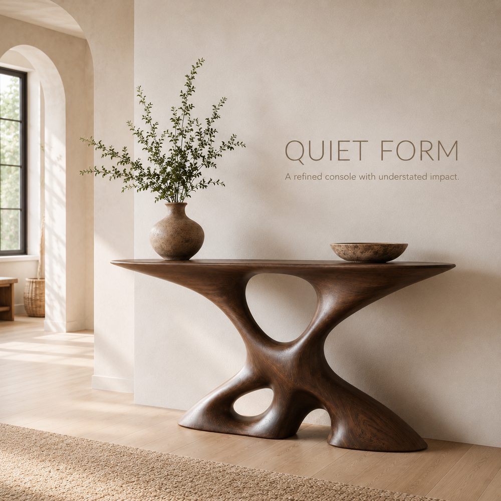 Brielle Sculpted Hall Console Table - Design 414 - product image 04