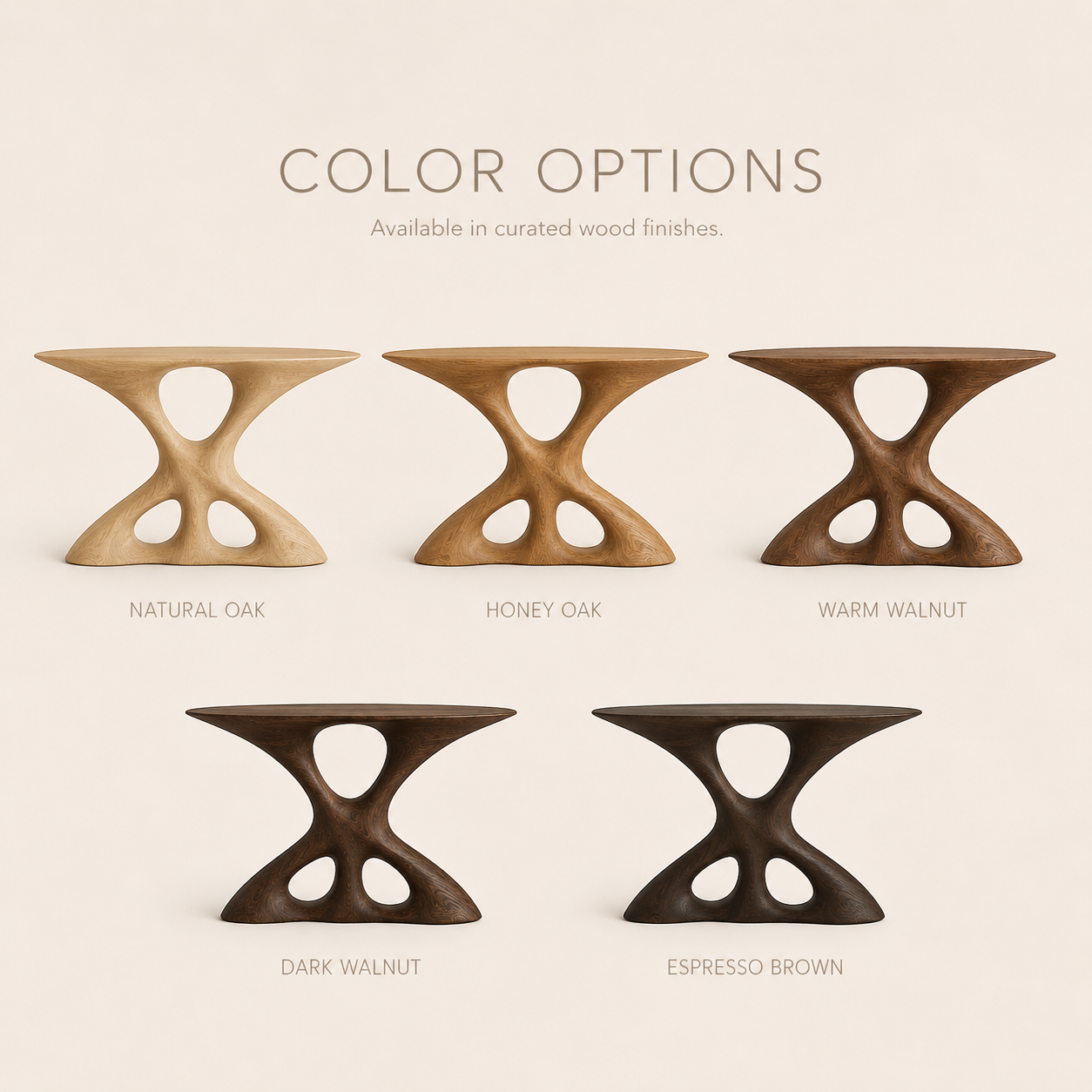 Orin Organic Modern Console Table - Design 415 - product image 02