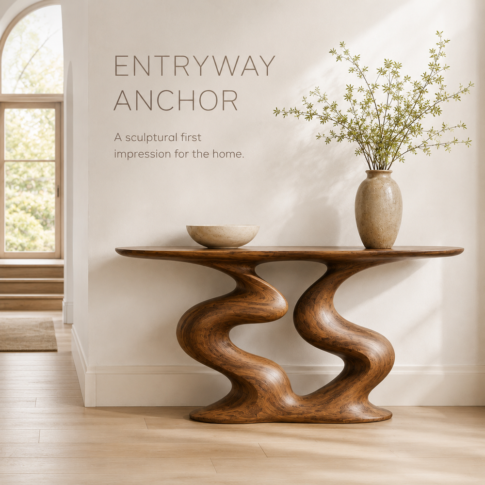 Orin Organic Modern Console Table - Design 415 - product image 04