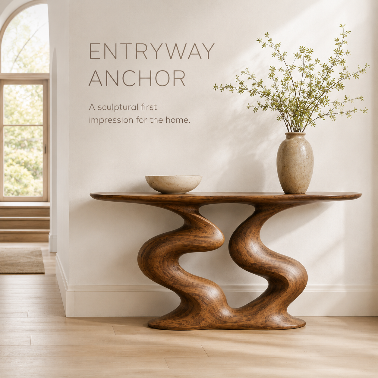 Orin Organic Modern Console Table - Design 415 - product image 04