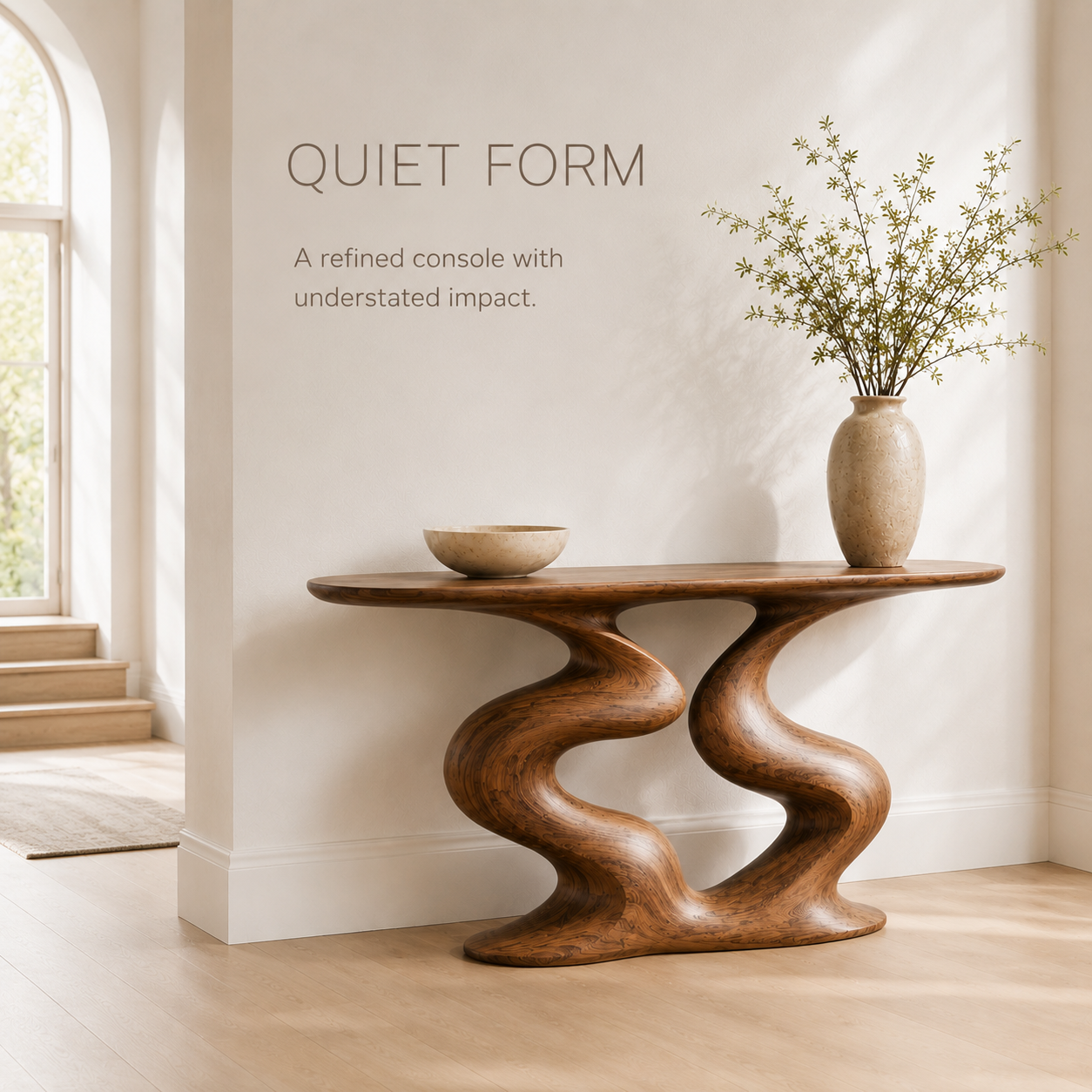 Orin Organic Modern Console Table - Design 415 - product image 05