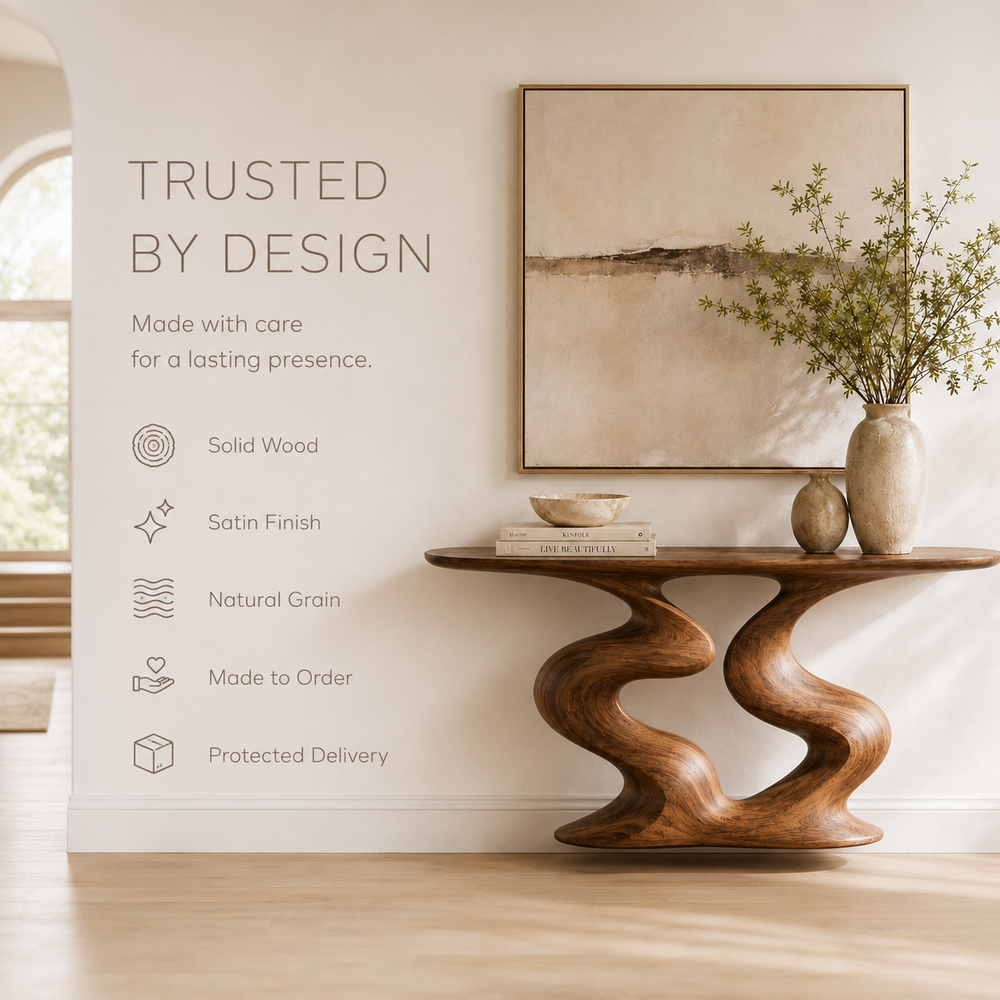 Orin Organic Modern Console Table - Design 415 - product image 11