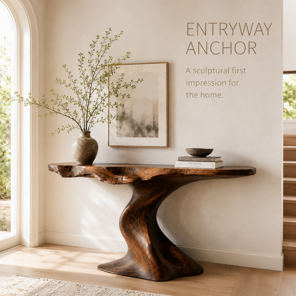 Mira Flow Wood Console Table - Design 418 - product image 03