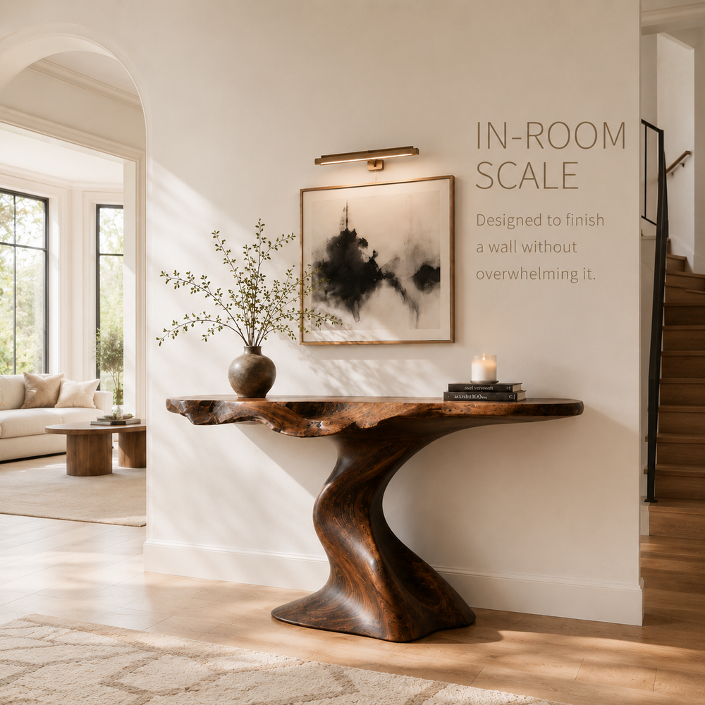 Mira Flow Wood Console Table - Design 418 - product image 05