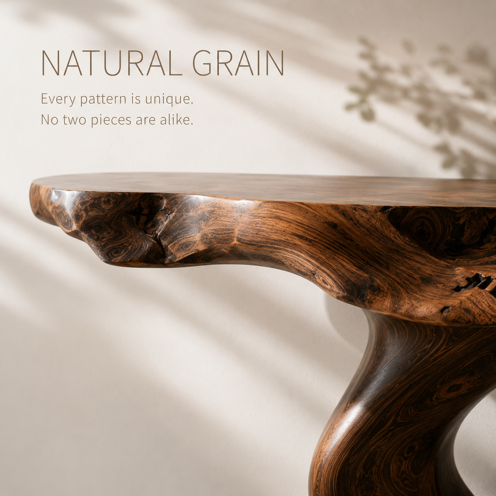 Mira Flow Wood Console Table - Design 418 - product image 06