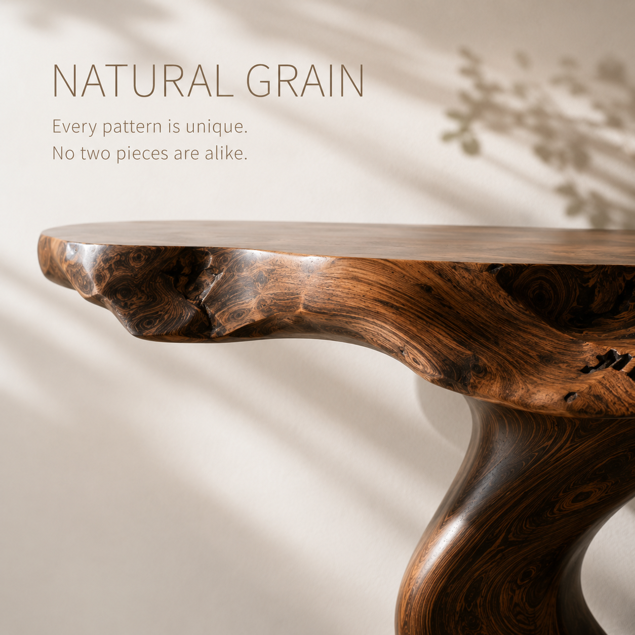 Mira Flow Wood Console Table - Design 418 - product image 06
