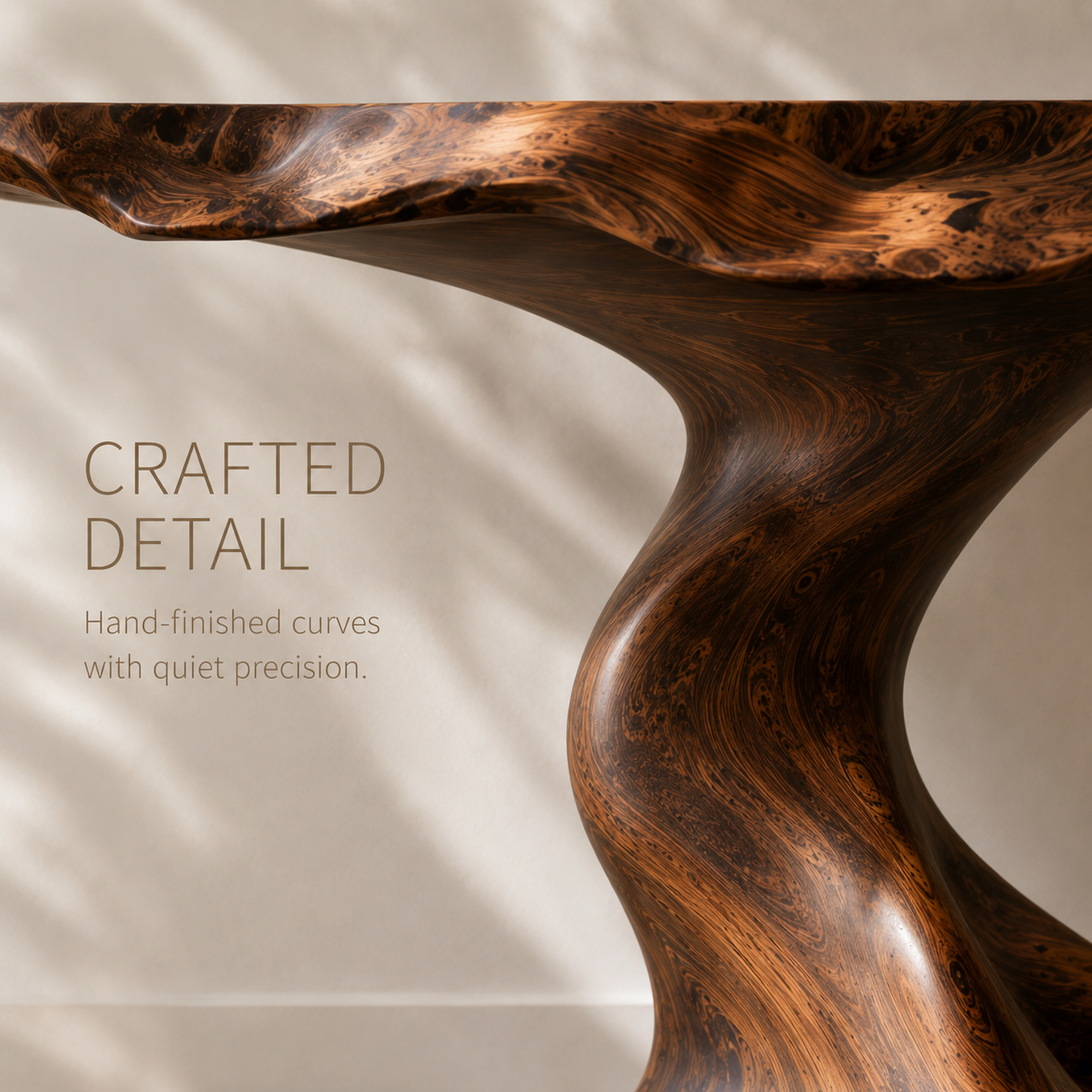 Mira Flow Wood Console Table - Design 418 - product image 07