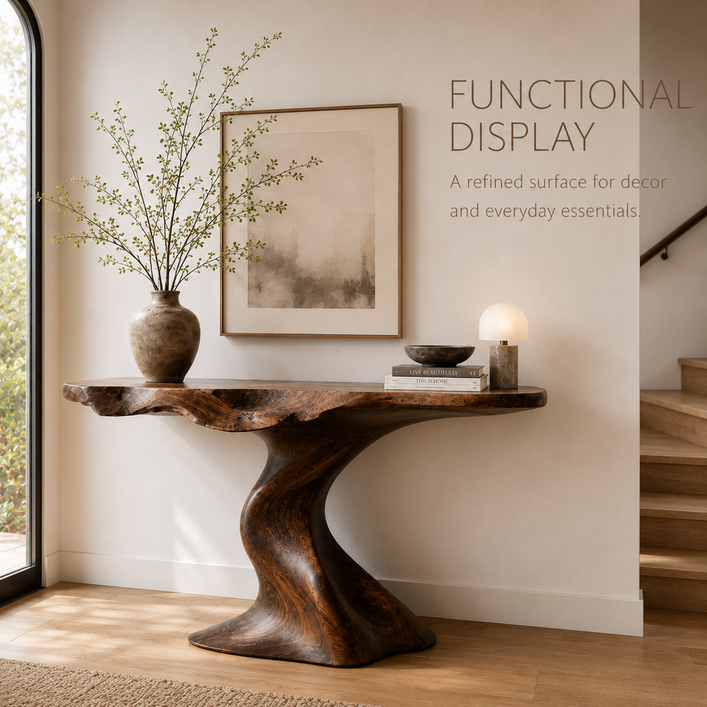 Mira Flow Wood Console Table - Design 418 - product image 08