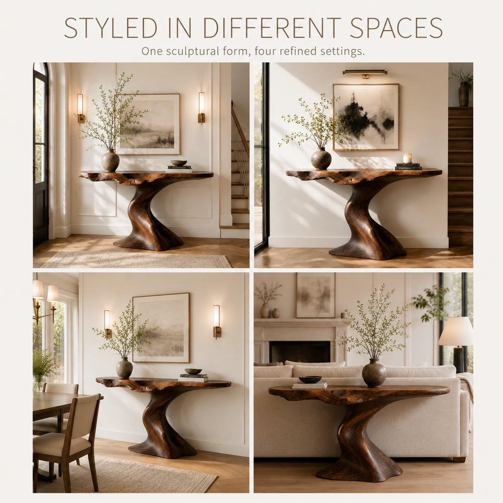 Mira Flow Wood Console Table - Design 418 - product image 11